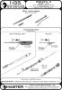 Master GM-35-046 PzKpfw II Ausf. a–F - 2cm KwK30 L/55 & MG-34 gun barrels (for IBG, Dragon and other kits) 1/35